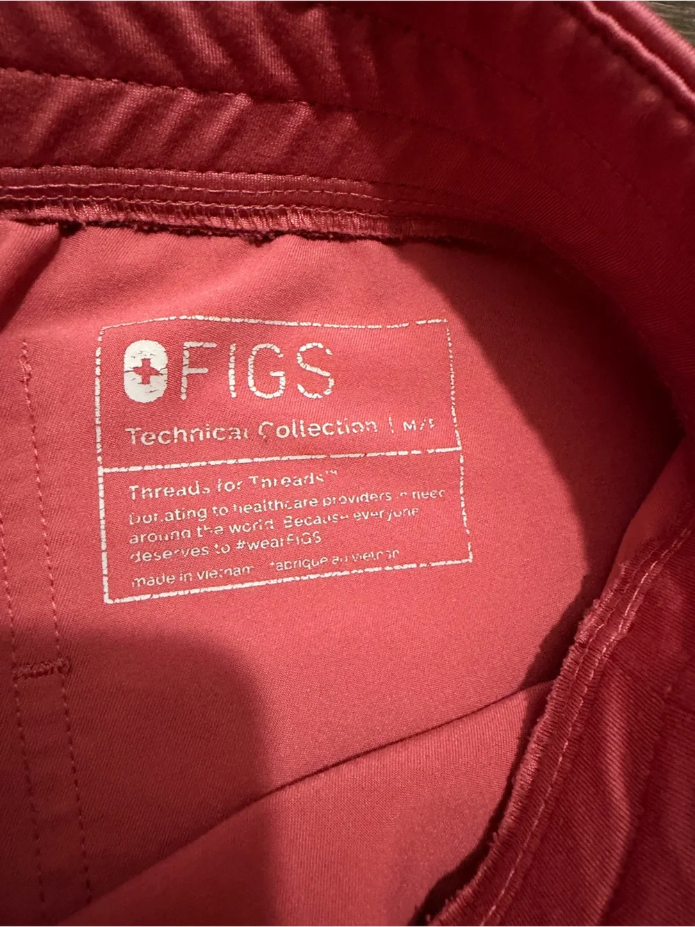 FIGS Breast Cancer Editions Catarina Scrub Top & Zamora Jogger Pant - Quartz